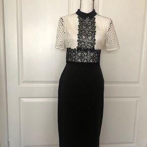 Black and White Dress